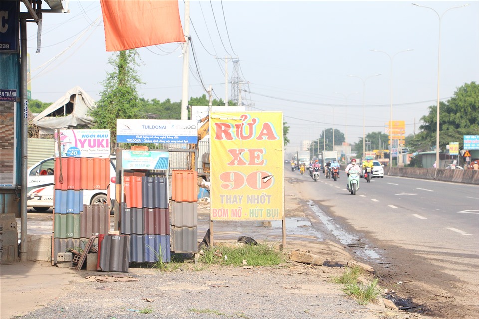 Điểm đầu tuyến cao tốc Biên Hoà - Vũng Tàu giao với đường tránh quốc lộ 1 (TP.Biên Hòa). Ảnh: Hà Anh Chiến
