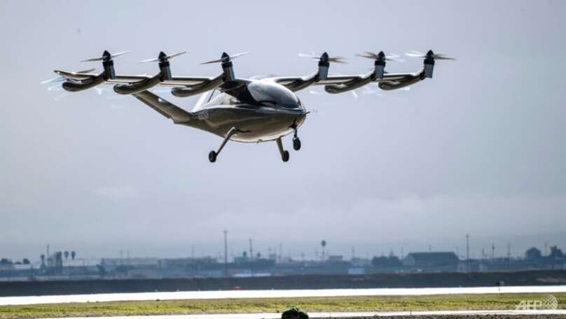 Các công ty như Archer, Joby và Wisk đang nghiên cứu các loại máy bay chạy bằng điện có thể cất cánh, hạ cánh và di chuyển như trực thăng. Ảnh: Archer Aviation Inc/AFP/Handout