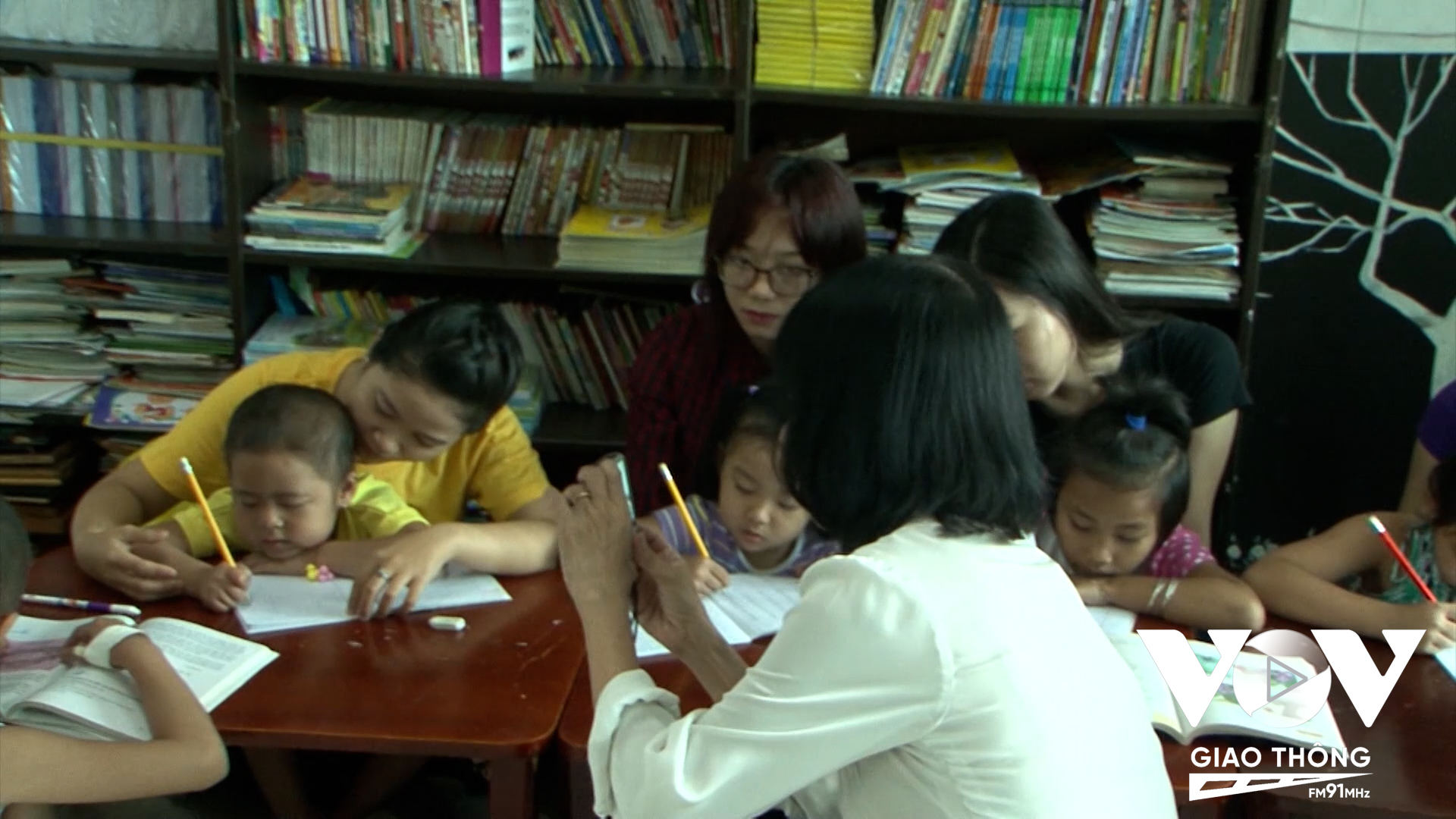 Lớp học của cô Phấn vào năm 2009.