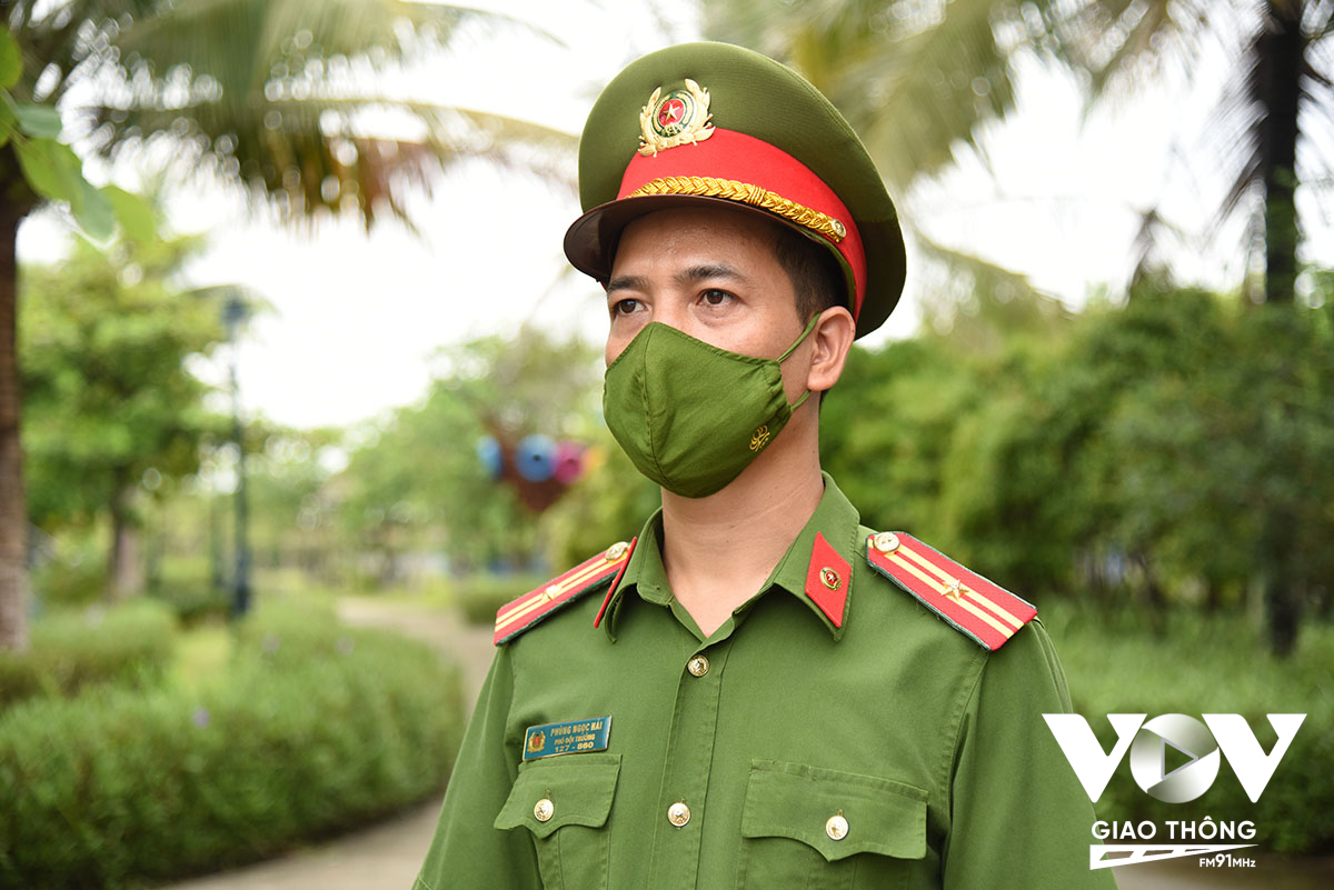 Thiếu tá Phùng Ngọc Hải – Phó đội trưởng Đội Cảnh sát PCCC&CNCH huyện Quốc Oai (Hà Nội)