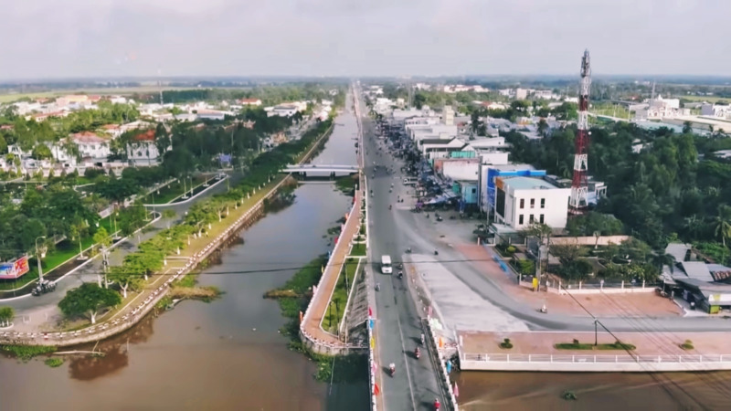 Huyện Vị Thủy, tỉnh Hậu Giang. Ảnh: Wikipedia