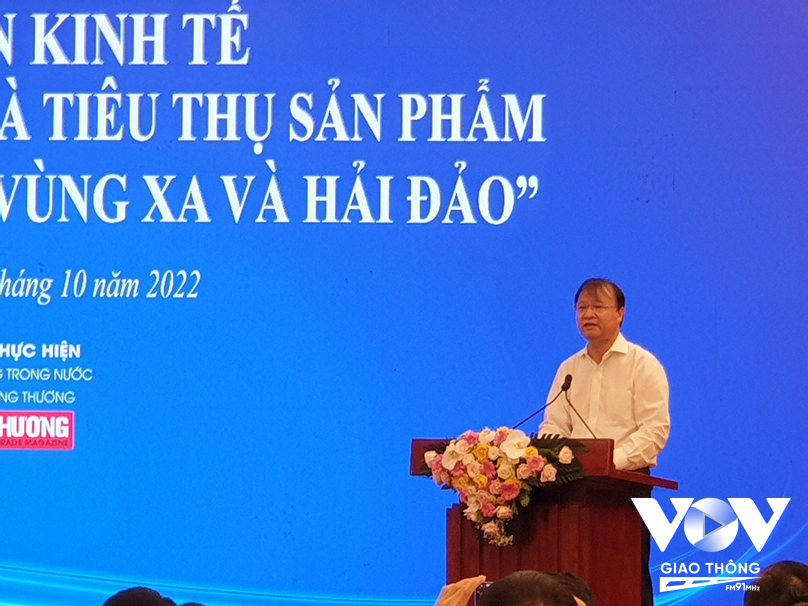 Ông Đỗ Thắng Hải, Thứ trưởng Bộ Công Thương phát biểu khai mạc Diễn đàn