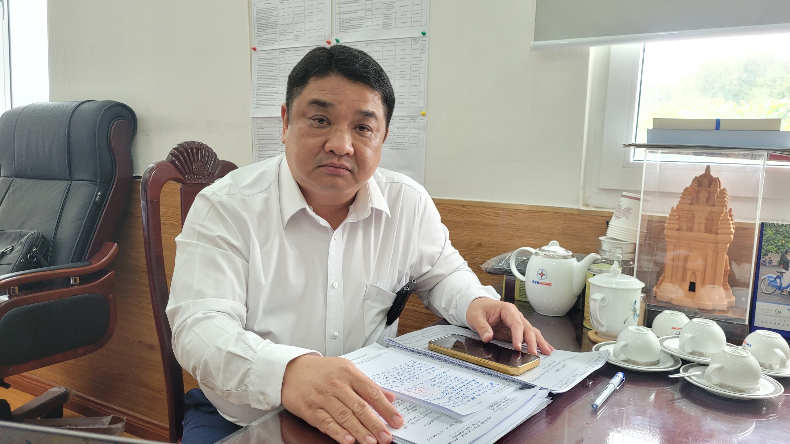 Ông Võ Khánh Hưng, Phó Giám đốc Sở Giao thông vận tải TP.HCM