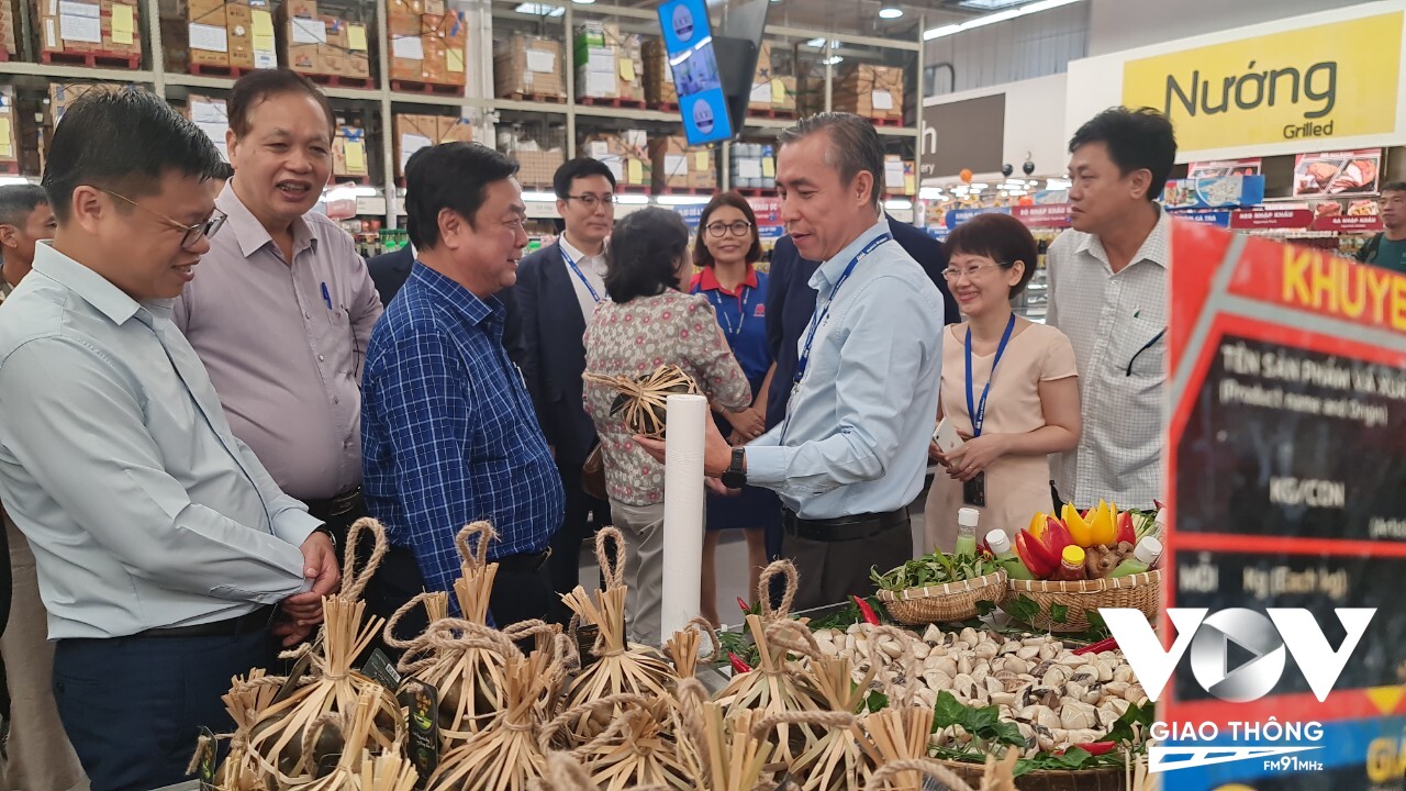 'Nếu doanh nghiệp làm hết thì nông dân làm gì? Doanh nghiệp phải kéo nông dân vào hệ sinh thái của mình', Bộ trưởng Lê Minh Hoan nói.