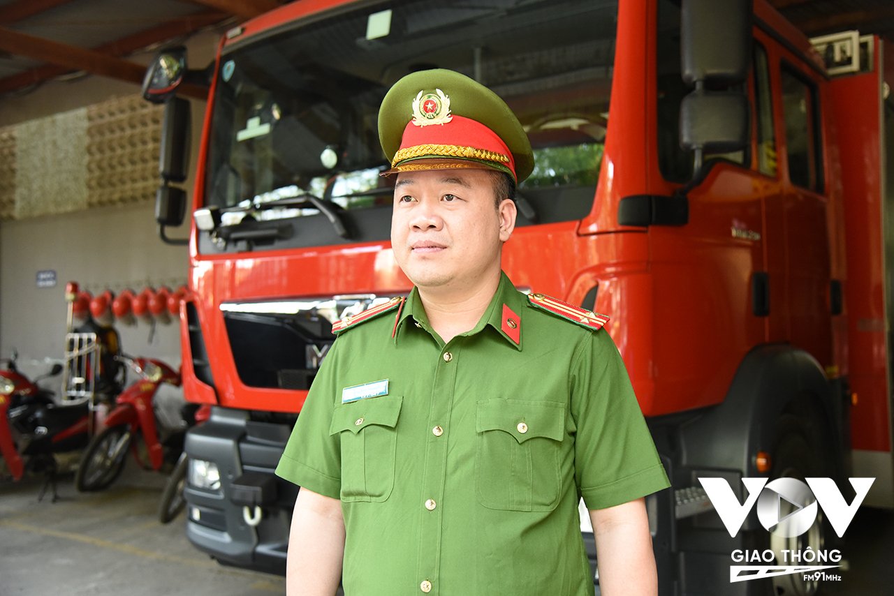 Trung tá Nguyễn Hùng Nam - Phó trưởng Công an quận Hoàng Mai (Hà Nội)