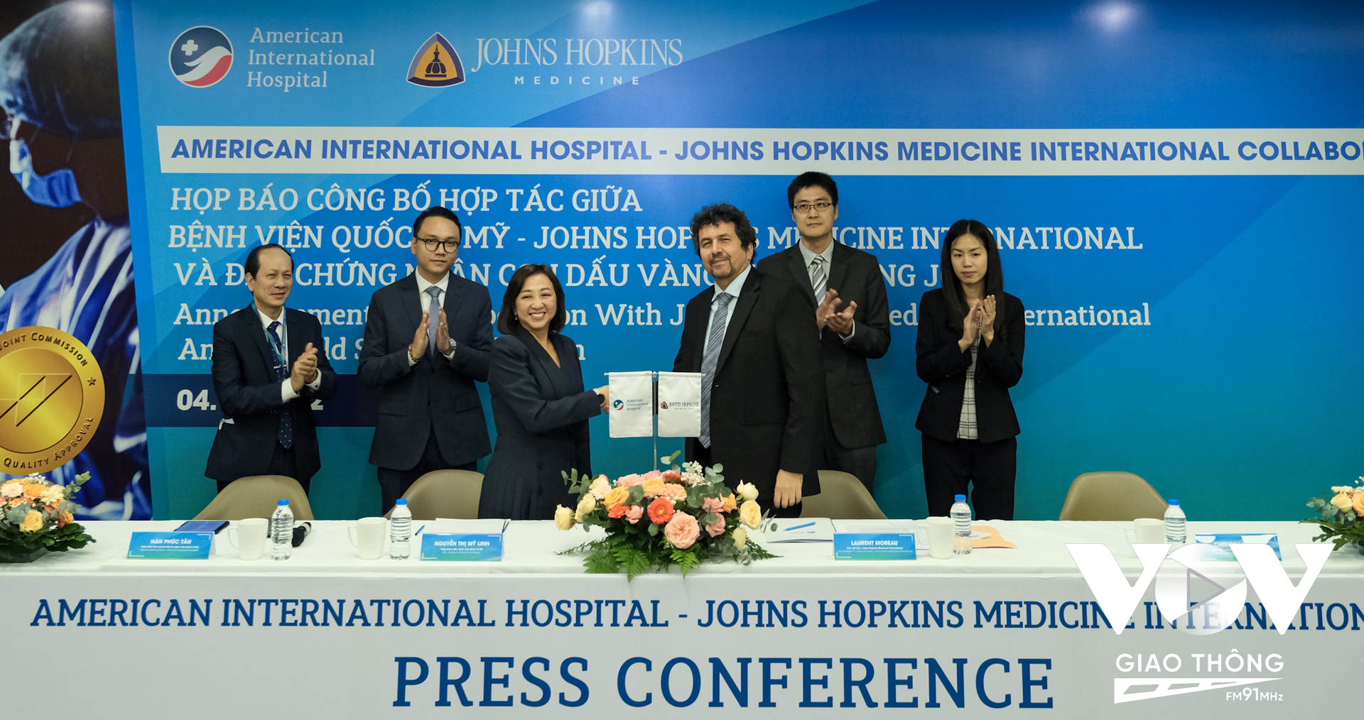 Chương trình ký kết hợp tác với bệnh viện Johns Hopkins và nhận “con dấu vàng” JCI được xem là bước tiến vượt bậc trong ngành y khoa của bệnh viện Quốc tế Mỹ (AIH).
