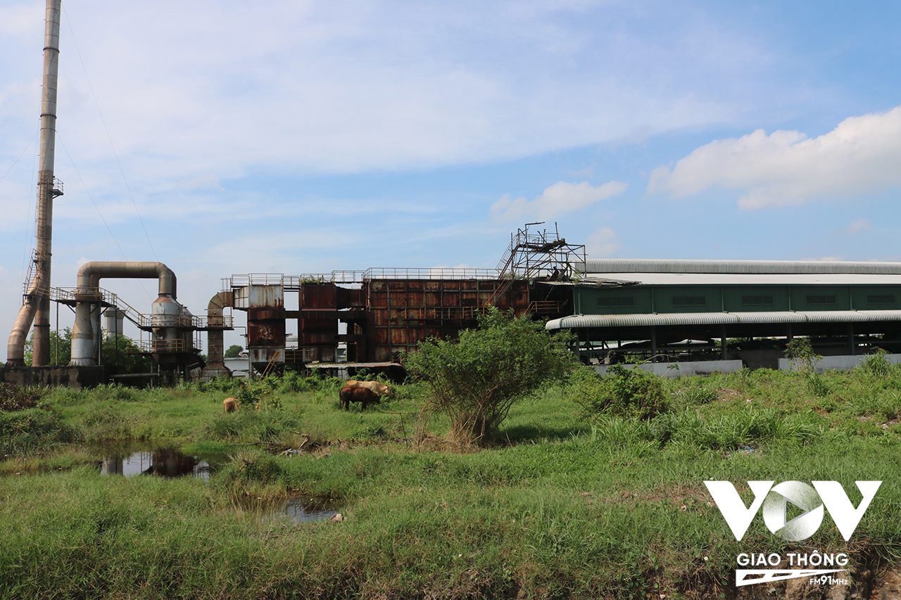 Nhà máy đốt rác Phương Thảo đầu tư 200 tỉ đồng trong khuôn viên bãi rác Hòa Phú nhưng hoen rỉ, đóng cửa nhiều năm vì hoạt động không hiệu quả.