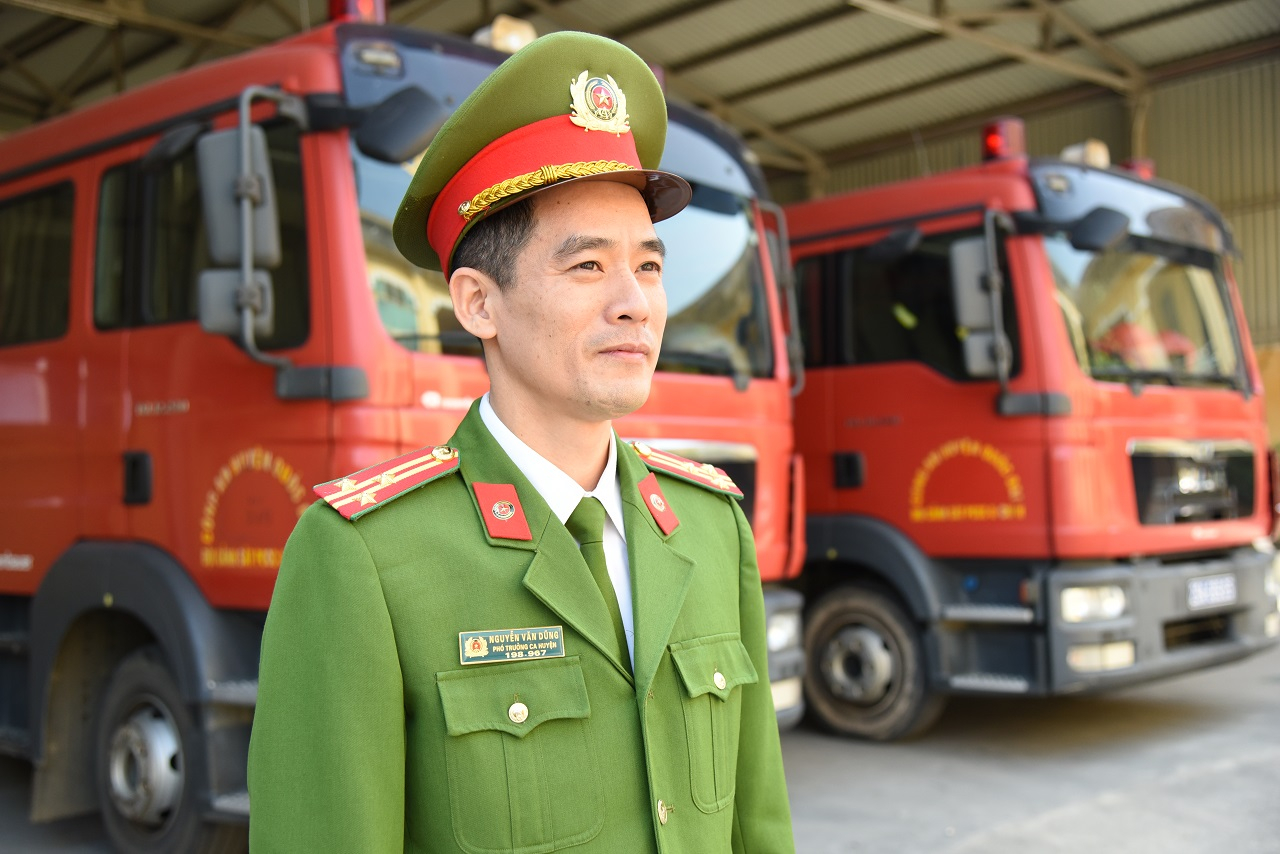 Thượng tá Nguyễn Văn Dũng – Phó trưởng Công an huyện Quốc Oai (Hà Nội)