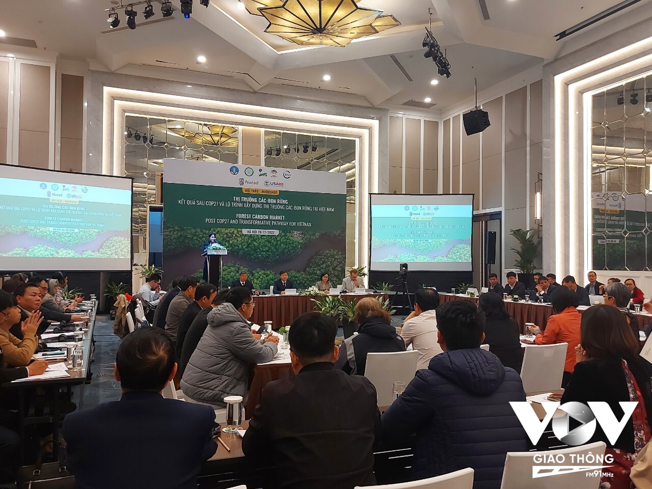 Hội thảo Thị trường carbon rừng Kết quả sau COP27 và lộ trình xây dựng thị trường carbon tại Việt Nam.