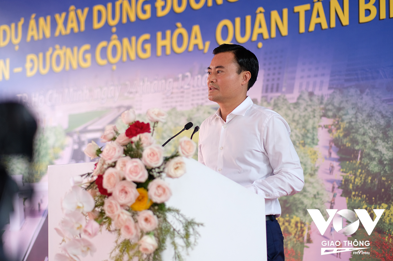 Ông Bùi Xuân Cường – Phó Chủ tịch UBND TPHCM đánh giá đây là một dự án quan trọng góp phần giải toả áp lực giao thông tại Sân bay Tân Sơn Nhất và các tuyến đường quanh khu vực.
