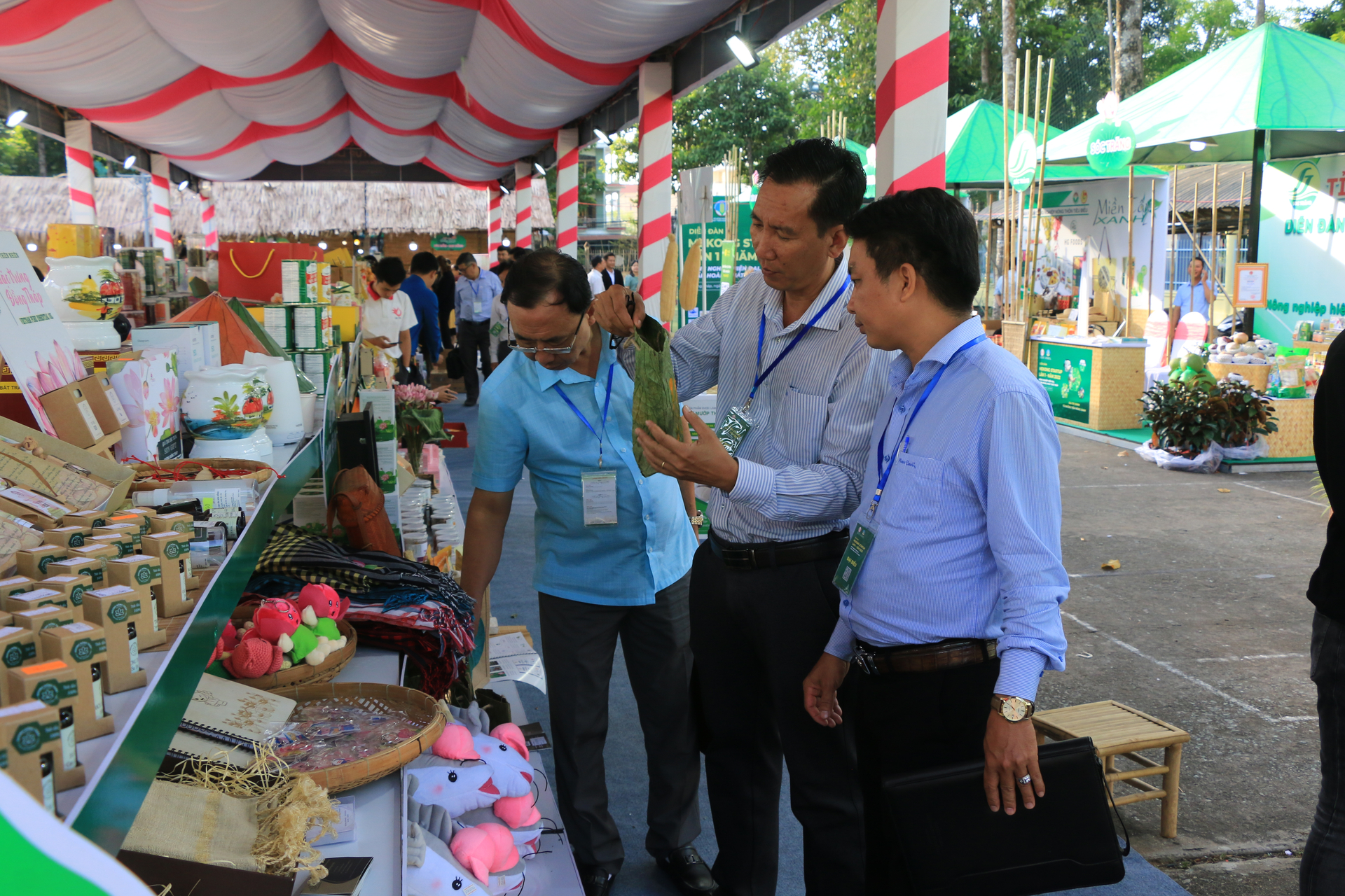 Các sản phẩm khởi nghiệp ở ĐBSCL đã 'trình làng' trong diễn đàn Mekong Starup lần I/2022