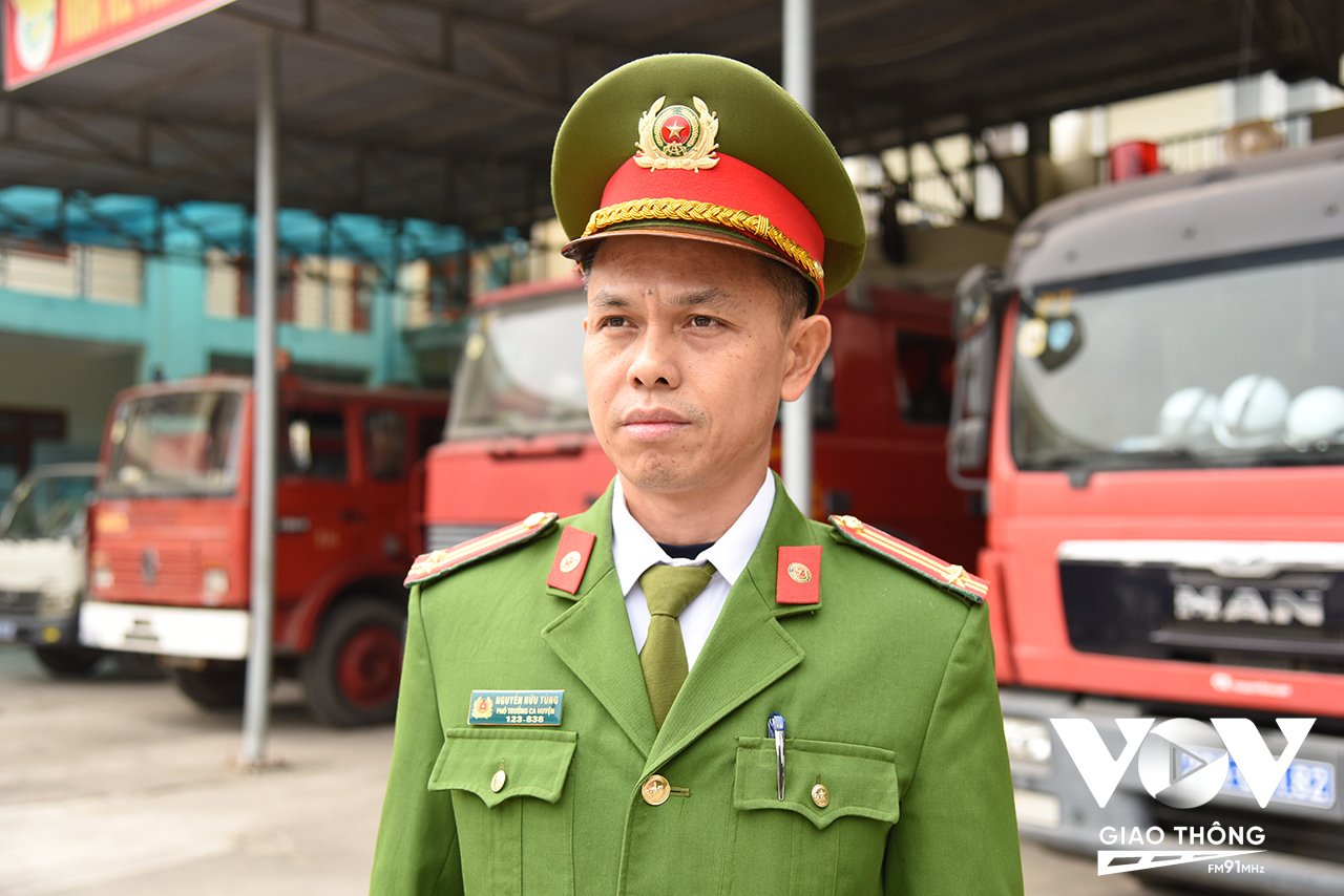 Trung tá Nguyễn Hữu Tùng – Phó trưởng công an huyện Phúc Thọ (Hà Nội)