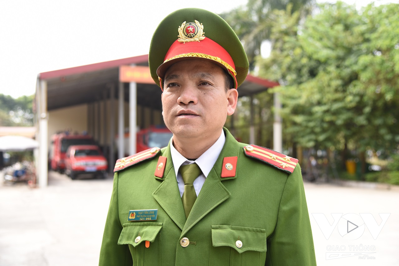Thượng tá Ngô Tiến Long – Phó trưởng Công an huyện Mê Linh (Hà Nội)