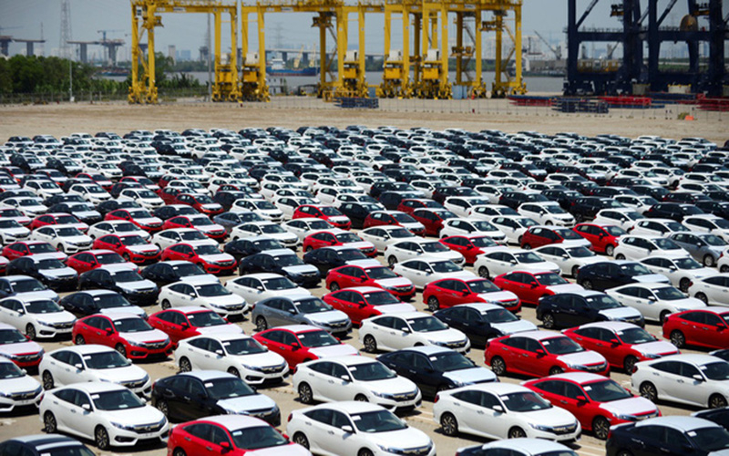 Năm 2022 là năm có lượng ô tô nhập khẩu nhiều nhất từ trước đến nay - Ảnh minh họa