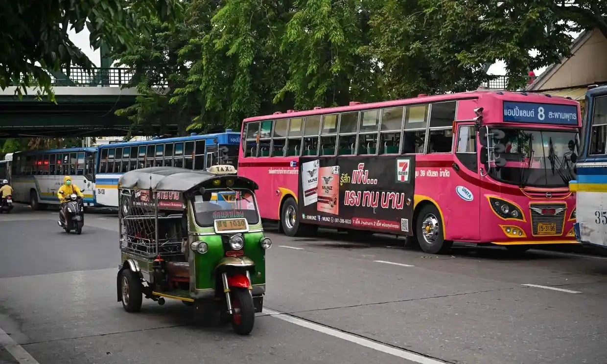 Tai nạn giao thông từ lâu là vấn nạn hết sức nhức nhối tại Thái Lan - Ảnh AFP/Getty Images
