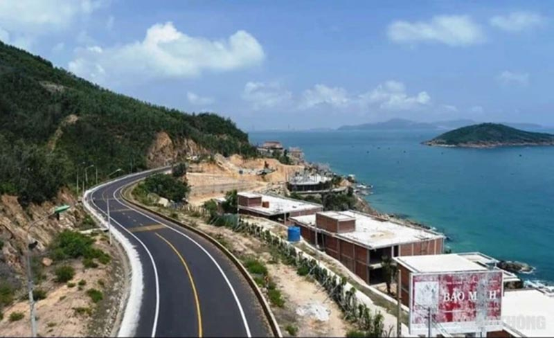HĐND tỉnh Phú Yên thông qua chủ trương đầu tư 3.428 tỉ đồng để xây dựng đường ven biển nối huyện Tuy An với TP Tuy Hòa - Ảnh Báo Giao thông