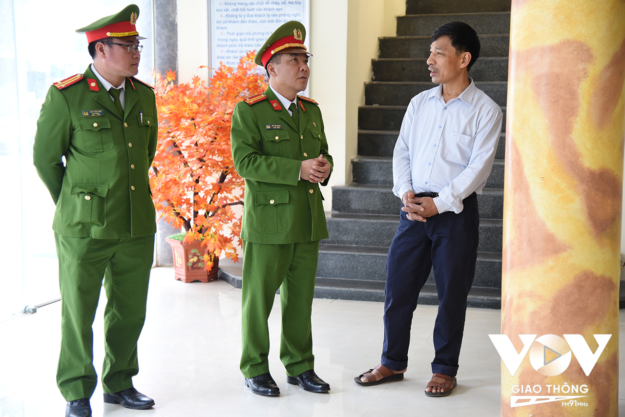 CAH Mỹ Đức kiểm tra công tác đảm bảo an toàn PCCC tại các cơ sở lưu trú, nhà nghỉ, khách sạn tại Khu danh thắng Hương Sơn