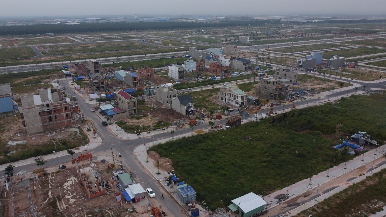Một góc khu tái định cư sân bay Long Thành (Ảnh: Duy Phương)