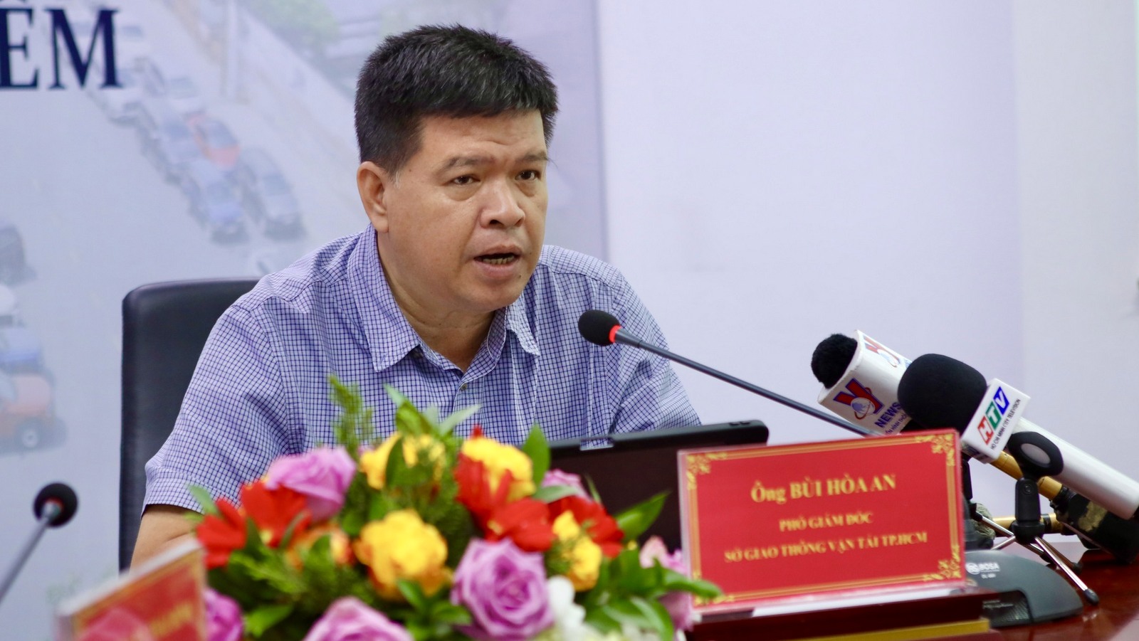 Ông Bùi Hòa An, Phó Giám đốc Sở Giao thông vận tải TP.HCM