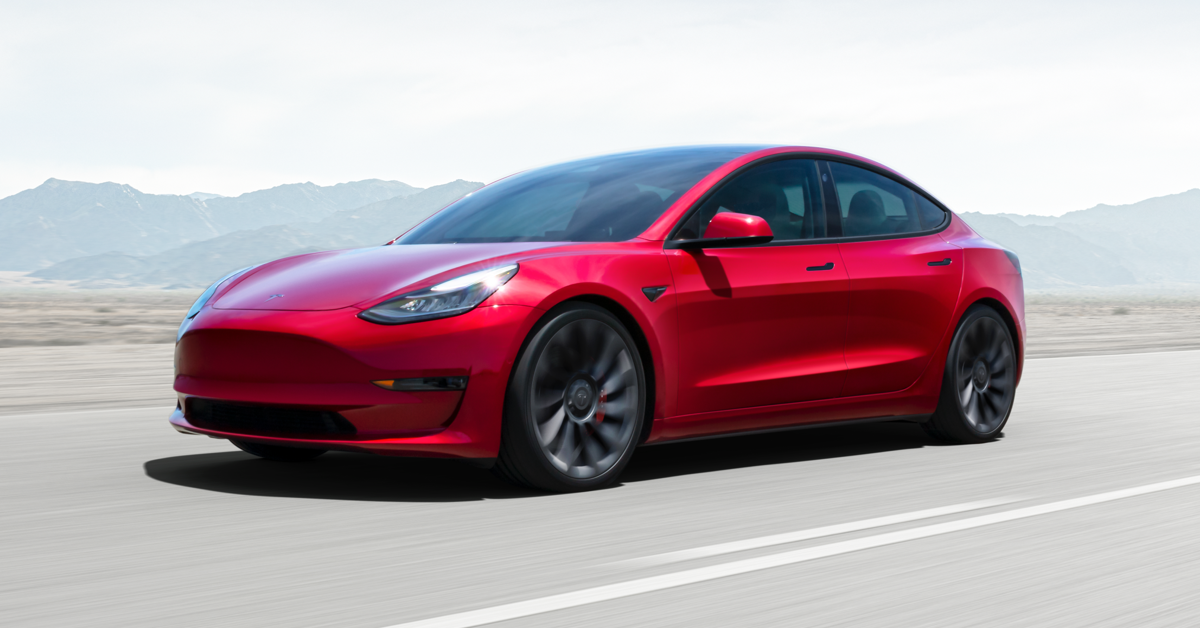 Tesla hiện vẫn là 'ông vua' của ngành xe ô tô điện. Ảnh: Mẫu xe Model 3 (Nguồn: Tesla)