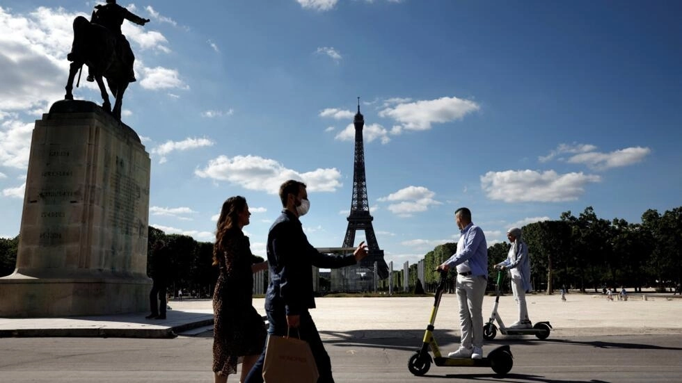 Đa số người dân Paris (Pháp) đã bỏ phiếu cấm xe máy điện trên đường phố thủ đô nước Pháp. Ảnh: AFP