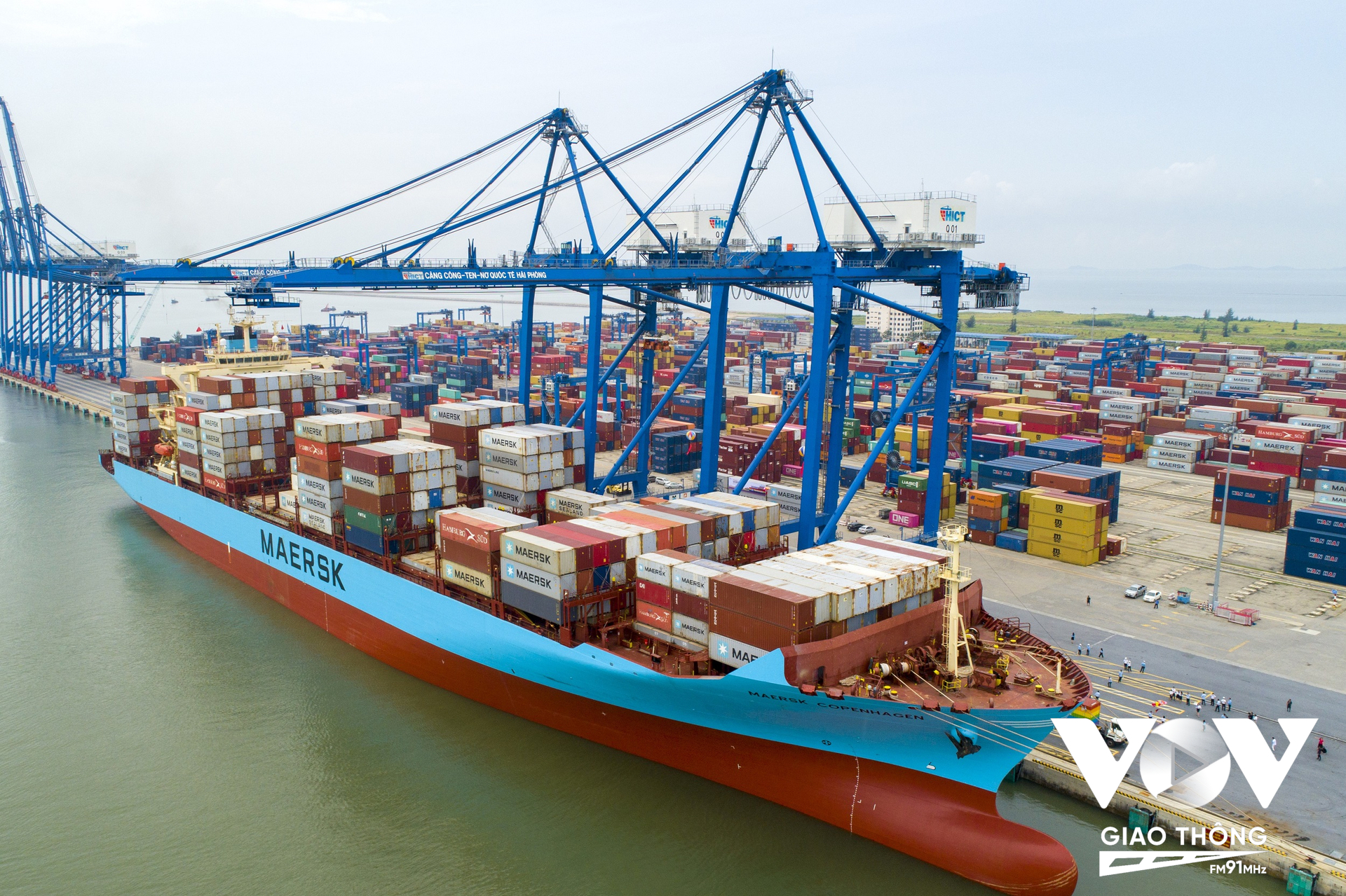 Cảng container quốc tế Tân Cảng Hải Phòng (tại bến số 1, số 2) thuộc Tổng công ty Tân Cảng Sài Gòn