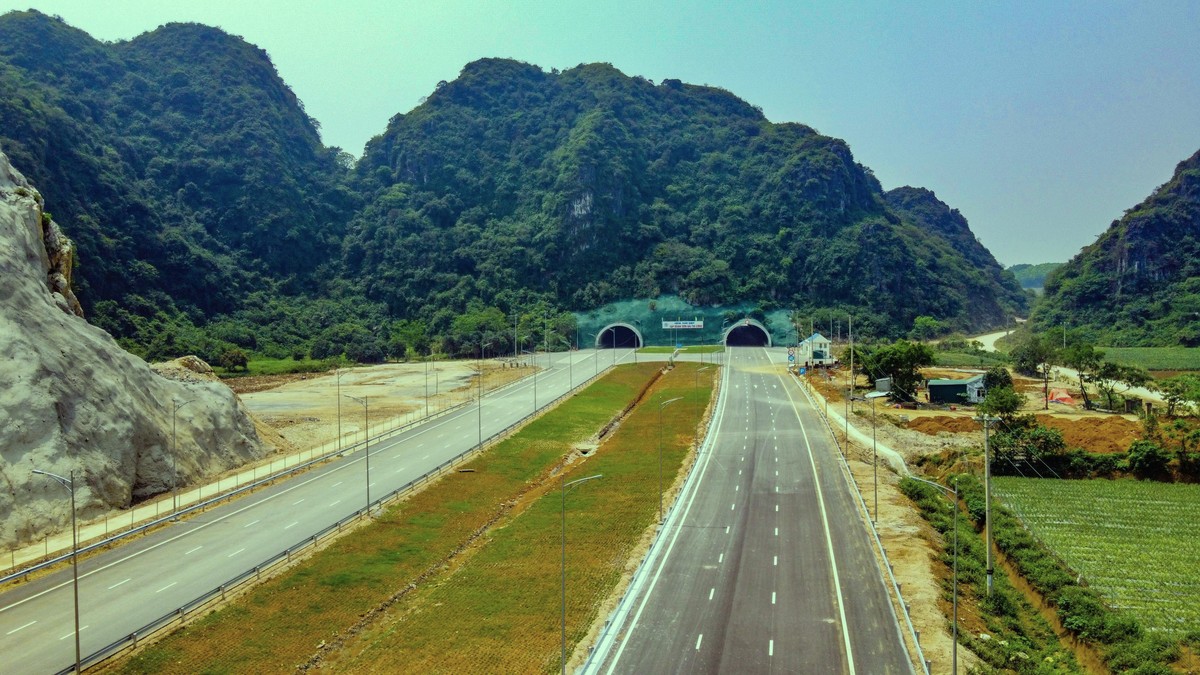 Cao tốc Mai Sơn - Quốc lộ 45 (Ảnh: PLO)