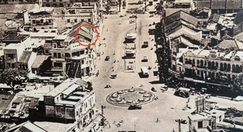 Căn nhà số 5 Châu Văn Liêm ngày xưa ở số 1-2-3 Quai Testard, Chợ Lớn, ngày nay nằm gần Bưu điện quận 5