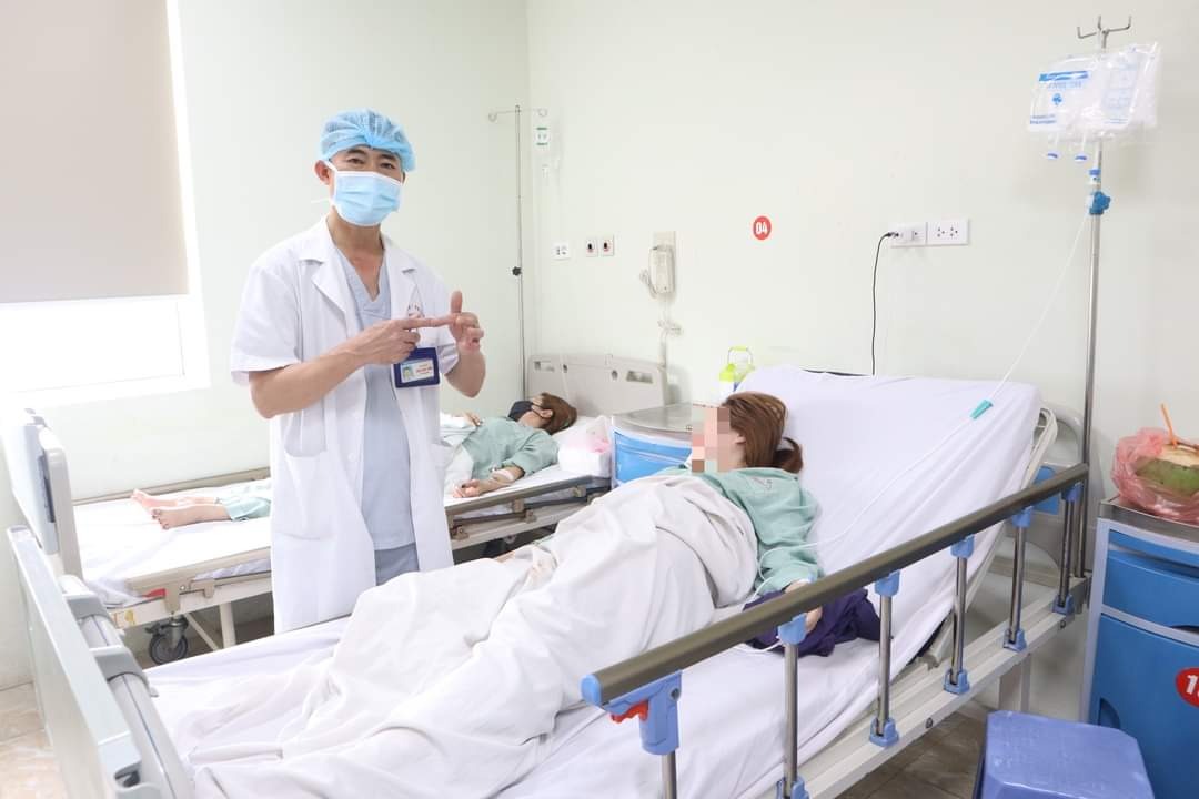 Bệnh nhân của ca bệnh dở khóc dở cười là cô gái 23 tuổi người Hưng Yên (Ảnh BVCC)