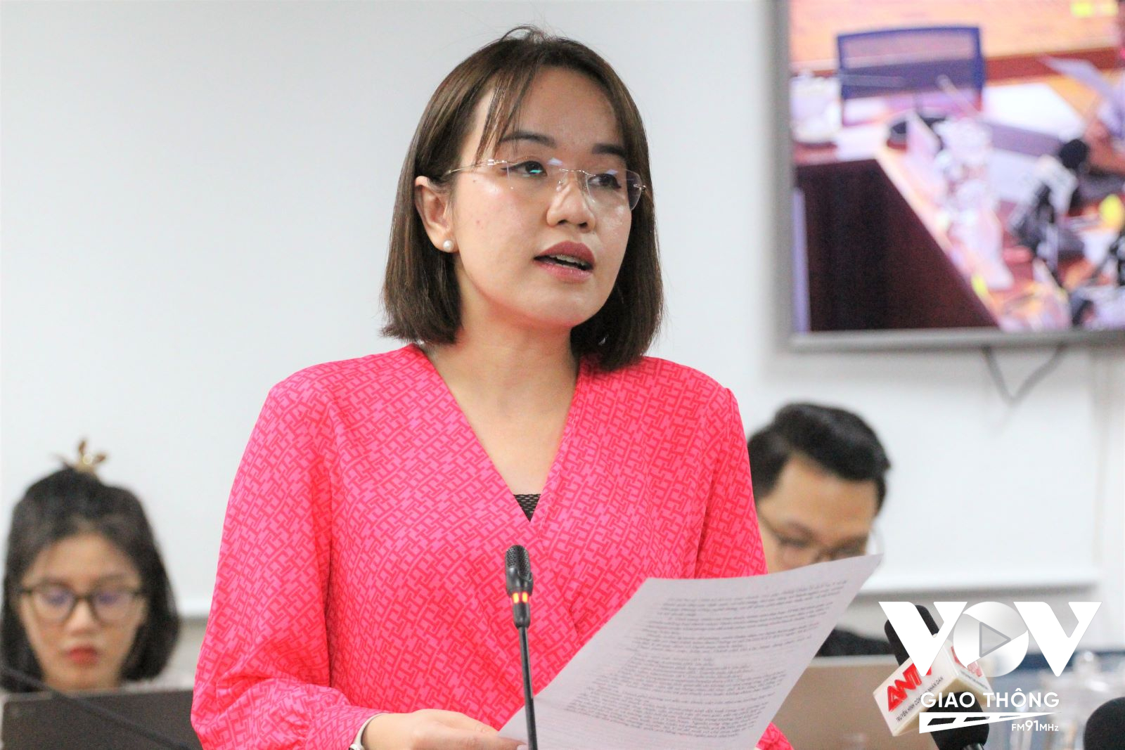 Bà Lê Thiện Quỳnh Như, Chánh văn phòng Sở Y tế TP.HCM phát biểu vào chiều 25/5.