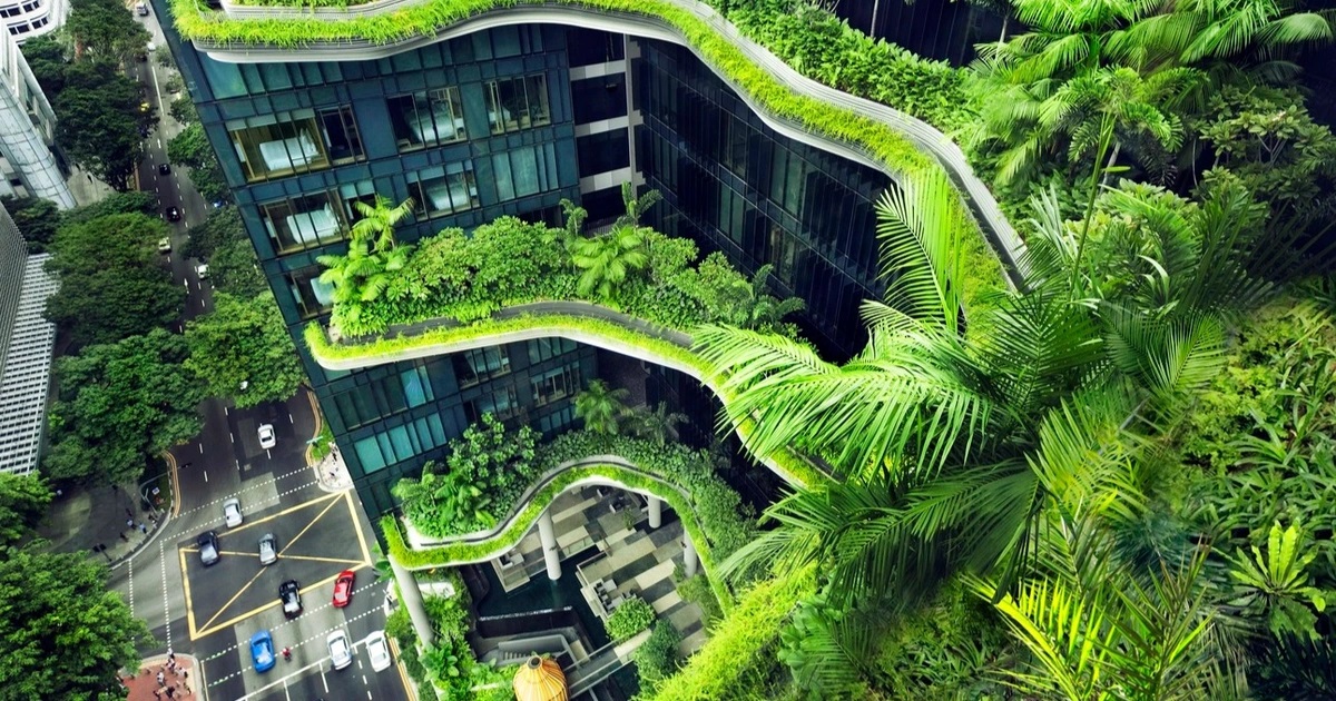 Singapore đang hướng đến mục tiêu trở thành “Thành phố vườn” (Ảnh: Archdaily)