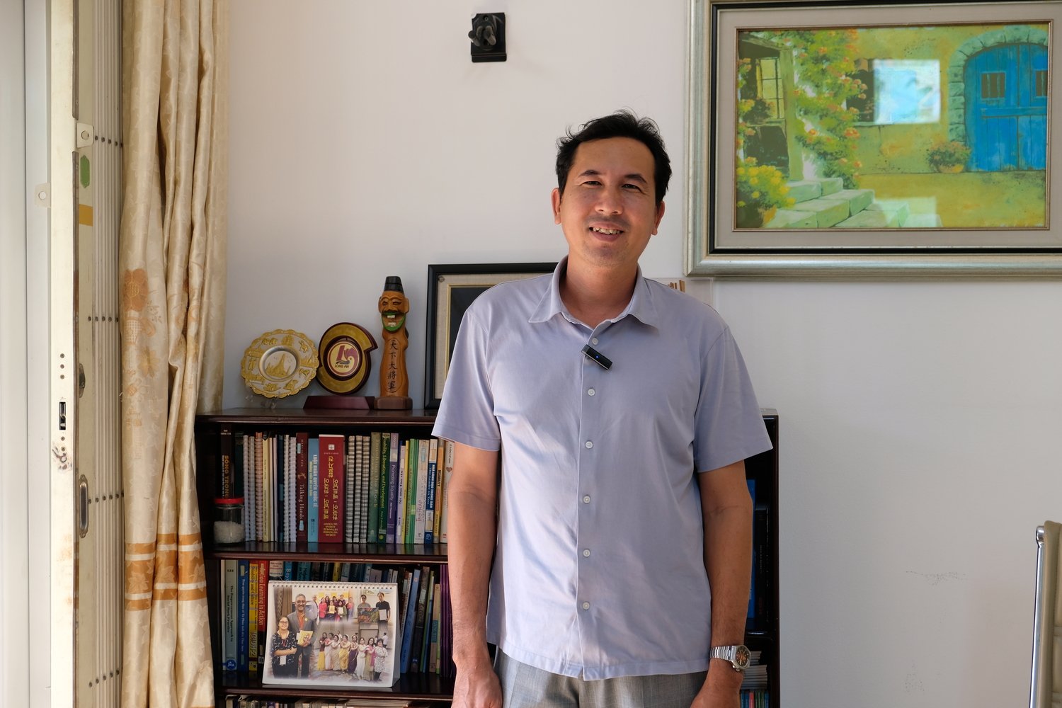 Ông Nguyễn Văn Cử, Phó Giám đốc Trung tâm Nghiên cứu và Phát triển năng lực người khuyết tật