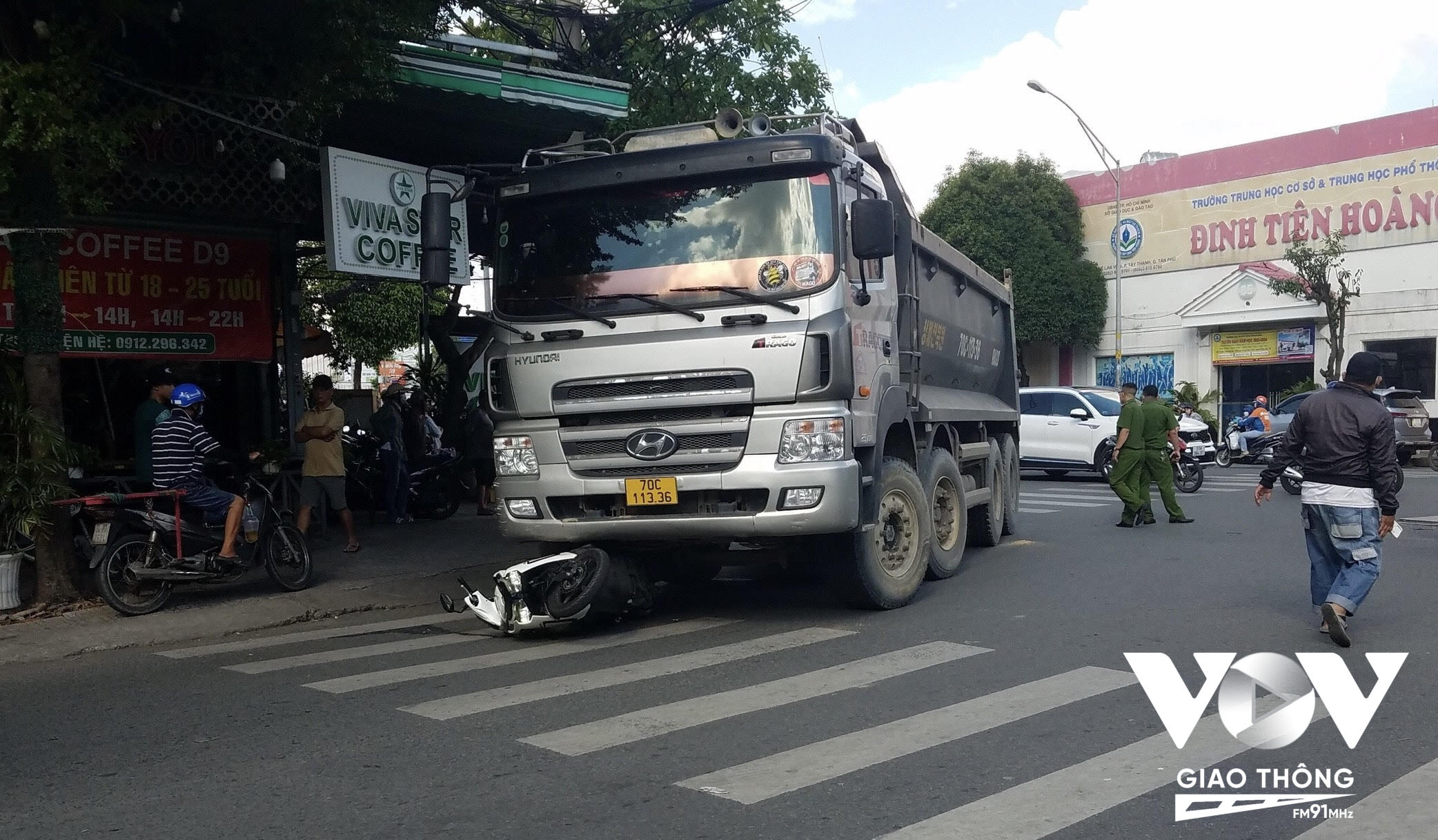 Hiện trường vụ tai nạn