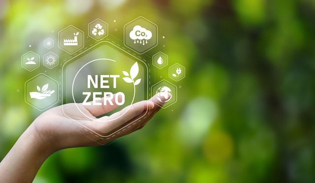 Net Zero được hiểu là cắt giảm lượng khí thải gây hiệu ứng nhà kính xuống gần bằng 0 nhất có thể. Ảnh: Tổ quốc