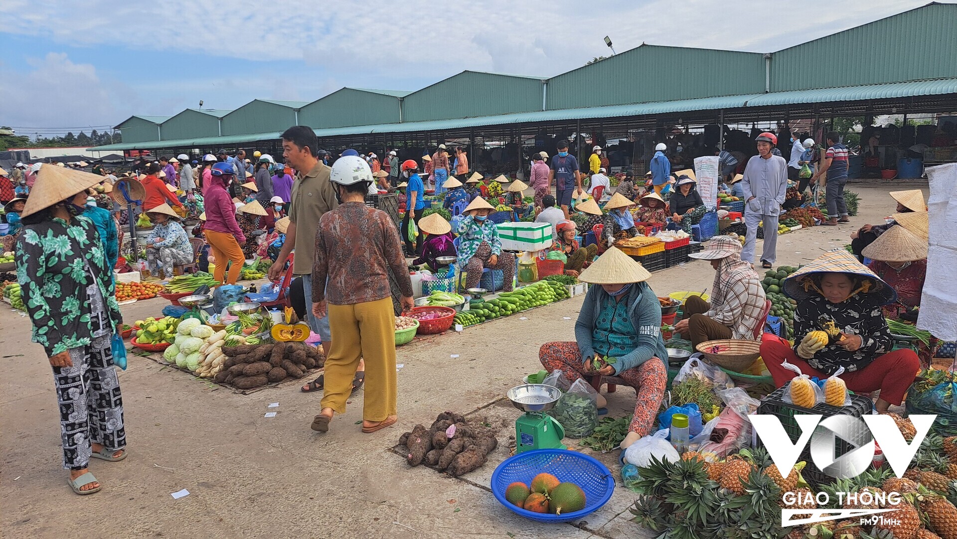 Độc đáo chợ chồm hổm ở Hậu Giang thu hút khách du lịch