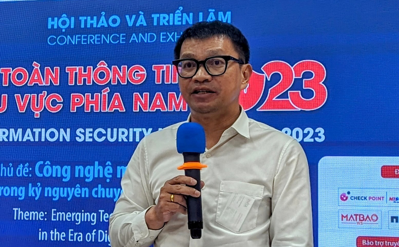Tiến sĩ Võ Văn Khang – Phó chủ tịch Chi hội An toàn thông tin phía Nam