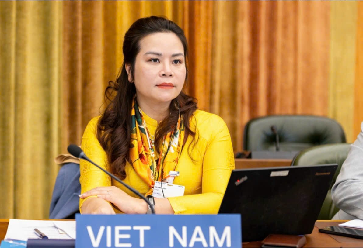 Bà Phạm Thị Kim Oanh, Phó Cục trưởng Cục Bản quyền tác giả, Bộ Văn hóa, Thể thao và Du lịch. Ảnh: NVCC