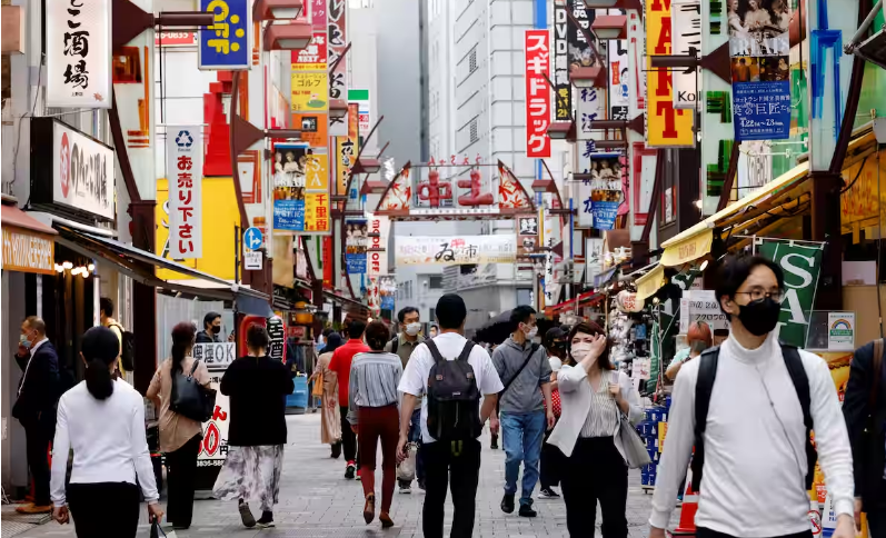 Tốc độ tăng trưởng GDP trong quý II/2023 của Nhật Bản nhanh nhất kể từ quý IV/2020. (Ảnh: Reuters)