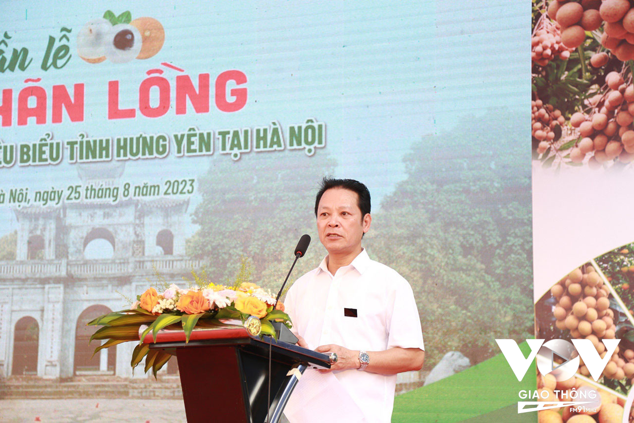 Ông Nguyễn Văn Thơ, Giám đốc Sở Công Thương Hưng Yên phát biểu tại sự kiện