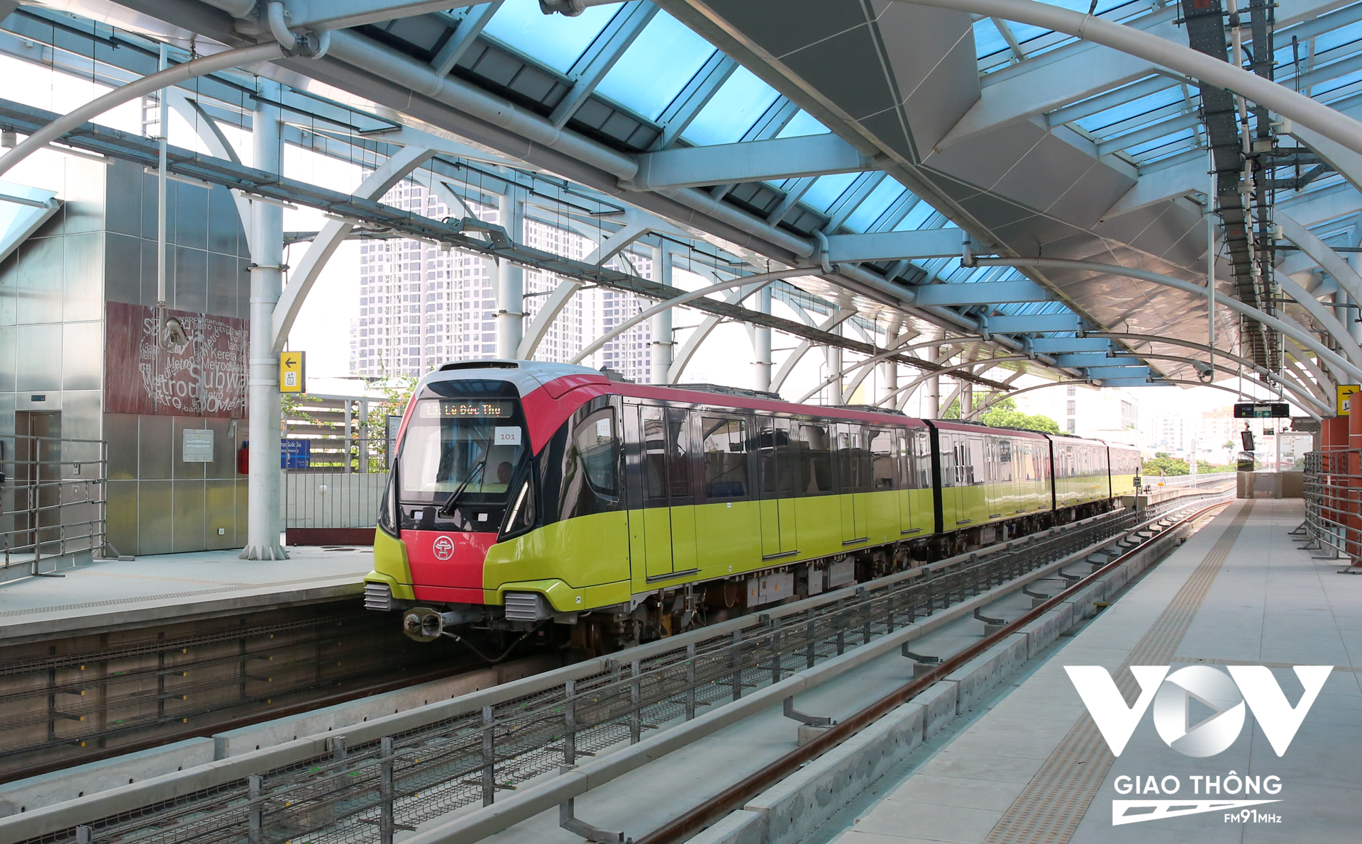 Tuyến Metro Nhổn - ga Hà Nội được thiết kế đáp ứng yêu cầu về công năng, kỹ thuật và thẩm mỹ cao