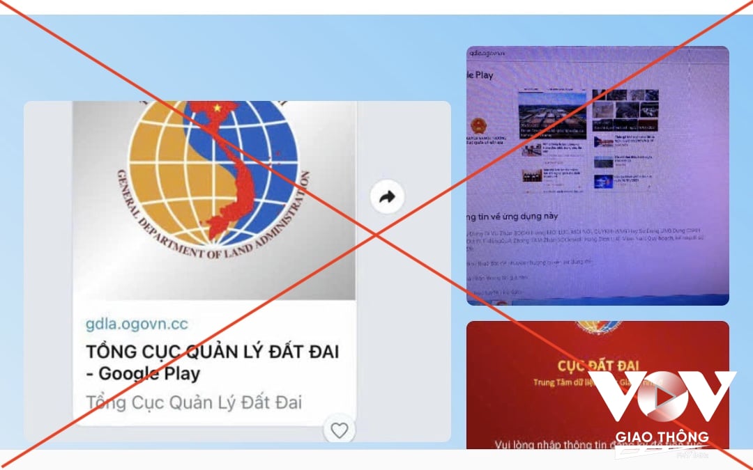 Kẻ lừa đảo gửi qua zalo cho người dân đường link tải ứng dụng có địa chỉ gdla.ogovn.cc với hiển thị tên là “TỔNG CỤC QUẢN LÝ ĐẤT ĐAI”.