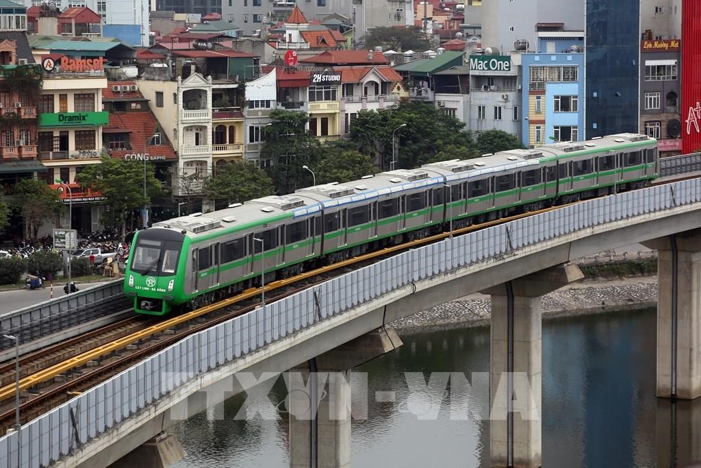 Bộ Giao thông Vận tải yêu cầu tư vấn lập quy hoạch xây dựng phương án chạy tàu chung đường sắt đô thị, đường sắt quốc gia khu vực Hà Nội. Ảnh: TTXVN