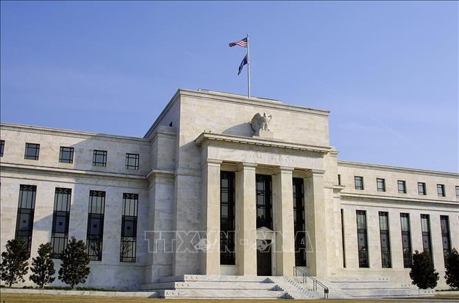 Trụ sở Ngân hàng Dự trữ Liên bang Mỹ (FED) tại Washington, DC. Ảnh: AFP/ TTXVN