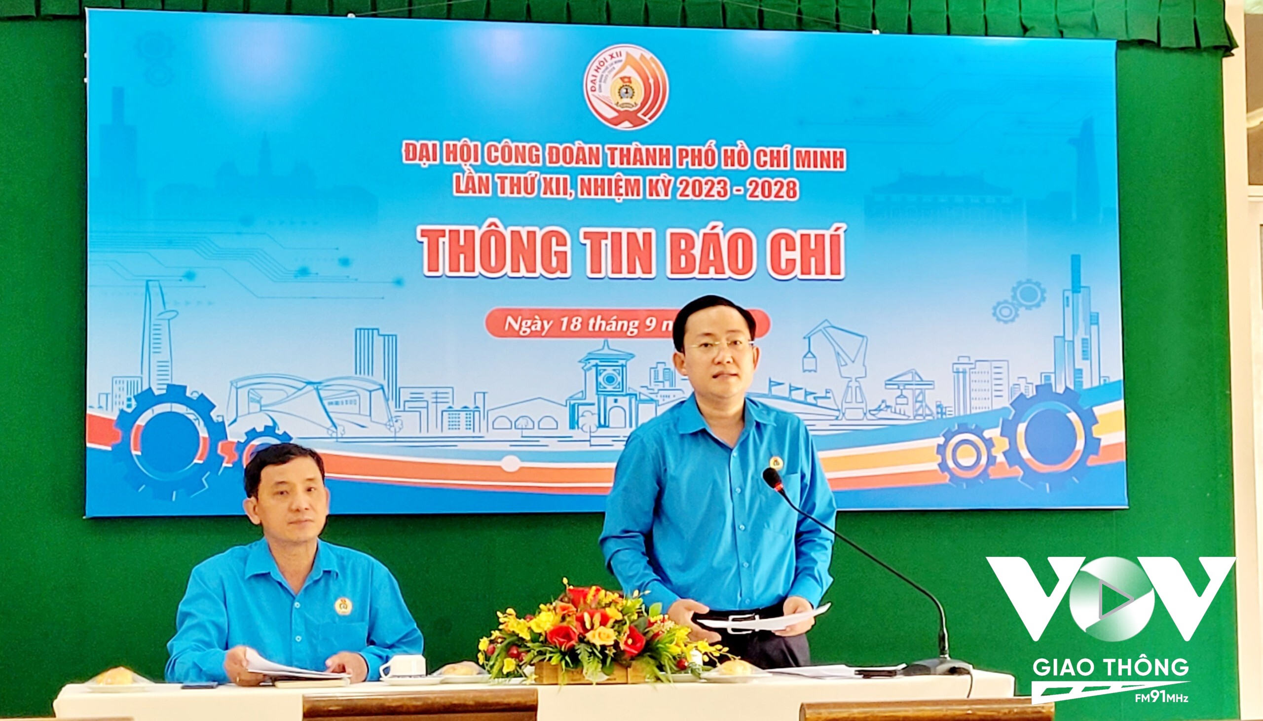 Ông Phùng Thái Quang - Phó Chủ tịch Liên đoàn Lao động TP.HCM