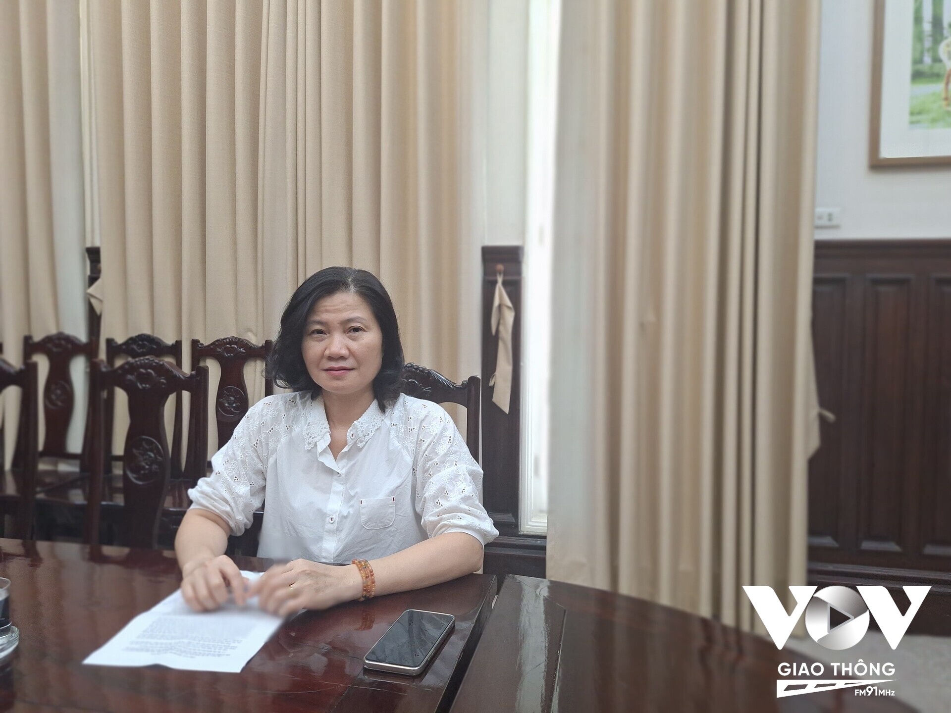 Bà Lê Thị Thu Hà, Phó Vụ trưởng Vụ kết cấu hạ tầng (Bộ Giao thông vận tải). Ảnh: Hải Hà