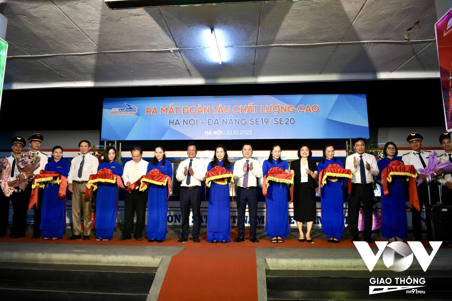 Lễ Ra mắt đoàn tàu chất lượng cao Hà Nội – Đà Nẵng SE19-SE20