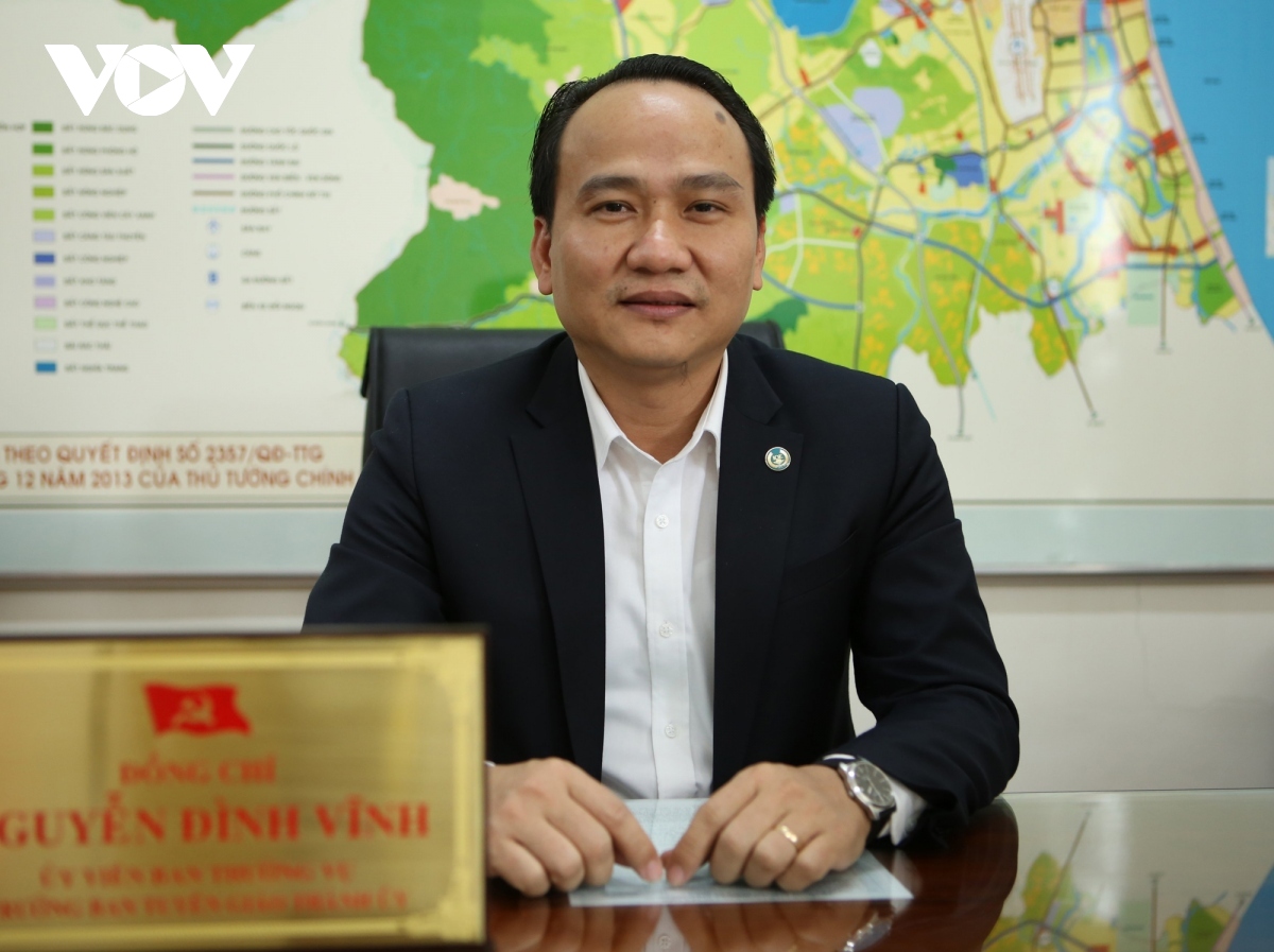 Ông Nguyễn Đình Vĩnh - Trưởng Ban Tổ chức Thành ủy Đà Nẵng