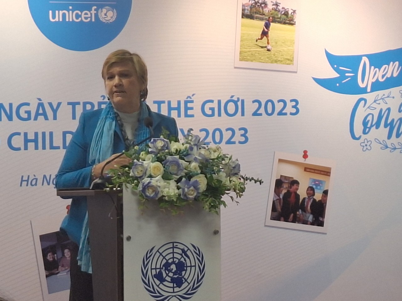 Bà Rana Flower, Trưởng Đại diện UNICEF tại Việt Nam