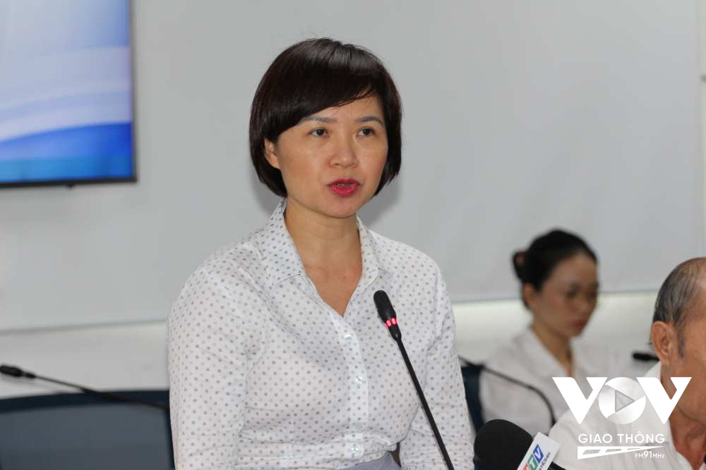 Bà Lê Hồng Nga, Phó giám đốc HCDC TP.HCM. Ảnh: Phan Nhơn