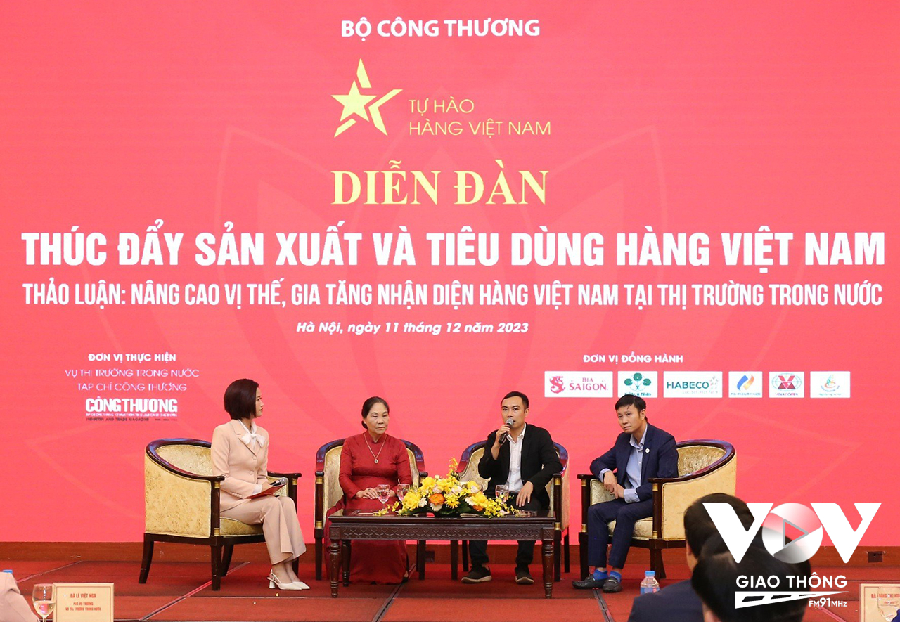 Thảo luận 'Nâng cao vị thế, gia tăng nhận diện hàng Việt Nam tại thị trường trong nước'